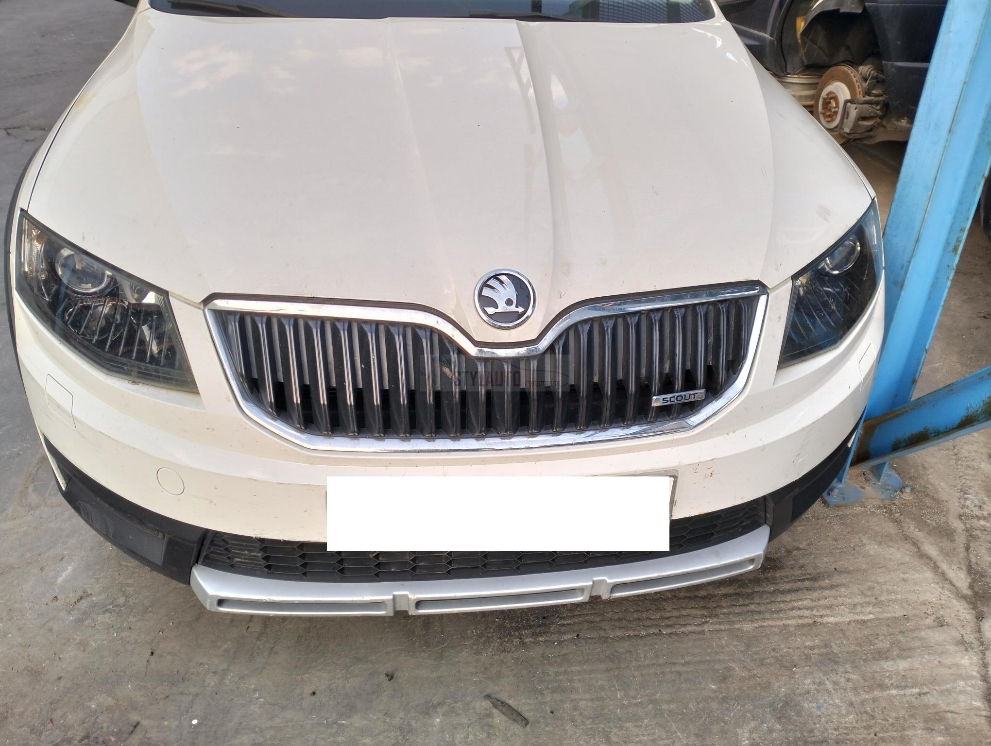 delantera frente completo skoda scout tdi