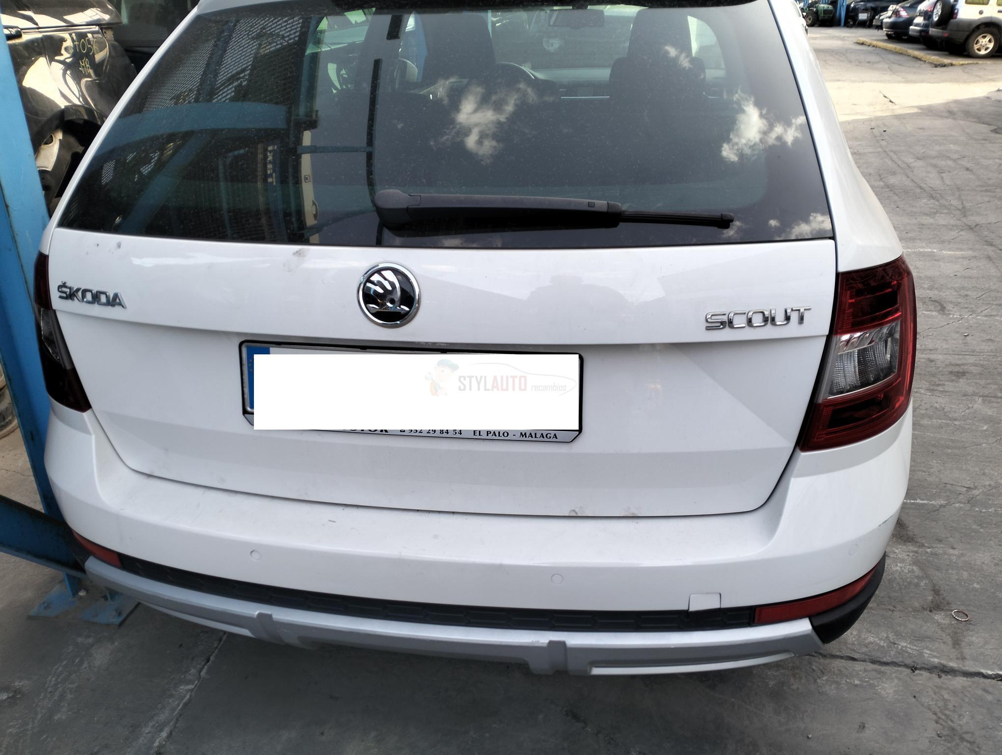 despiece completo skoda scout tdi