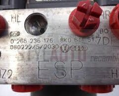 abs para audi a4 allroad quattro (8k) 2.0 tdi (105kw) referencias oem iam 8k0614517df 0265236176 0265951120 6657759