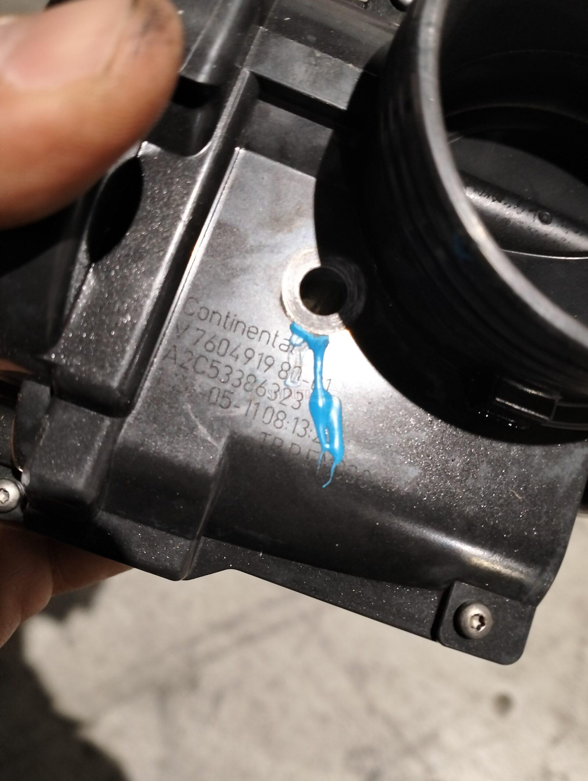 V760491980 - A2C53386323 163636 CLEMA DE 6 PINES. Recambio de caja mariposa para peugeot 308 1.6 16v