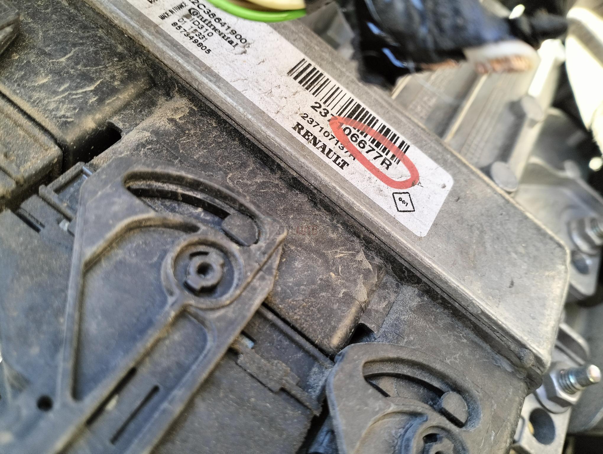 centralita motor renault kandjar 1.5 dci 237106677R A2C38641900