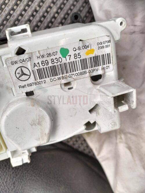 mando climatizador para mercedes clase b (w245) 180 cdi special edition (245.207) referencia OEM IAM A1698301785