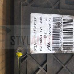 Freno De Mano Electrico para CITROEN C5 BERLINA Exclusive 1612865480 10220201604