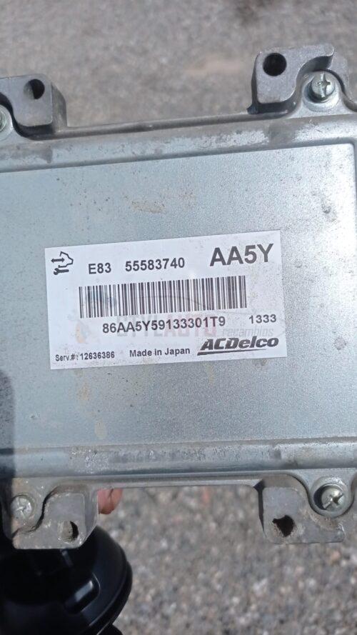 CENTRALITA ECU MOTOR OPEL corsa 55583740 AA5Y 12636386