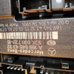 A1695454332 caja de relés fusibles para MERCEDES-BENZ B-CLASS (W245) 2.0 (136 ; Marca. MERCEDES-BENZ