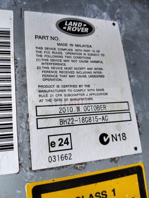Radio / CD BH22-18C815-AC / BH2218C815AC for Land Rover DISCOVERY IV (L319)