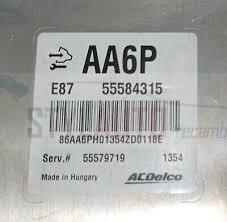 CENTRALITA ECU OPEL 55584315 55579719