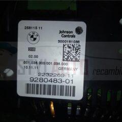 CUADRO INSTRUMENTOS 62109358981 928048301 25811511. BMW SERIE 5 LIM. (F10) 530D XDRIVE.