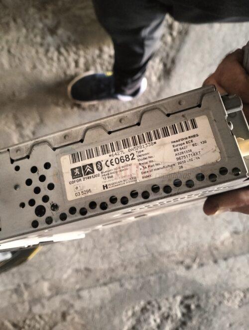 96751714XT sistema navegación gps para CITROEN C4 PICASSO (B58) K3528-113019