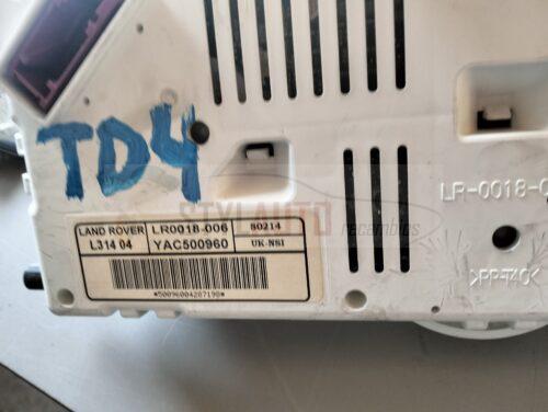 cuadro instrumentos para land rover freelander 2.0 td4 cat referencia OEM IAM LR0018006 YAC500960