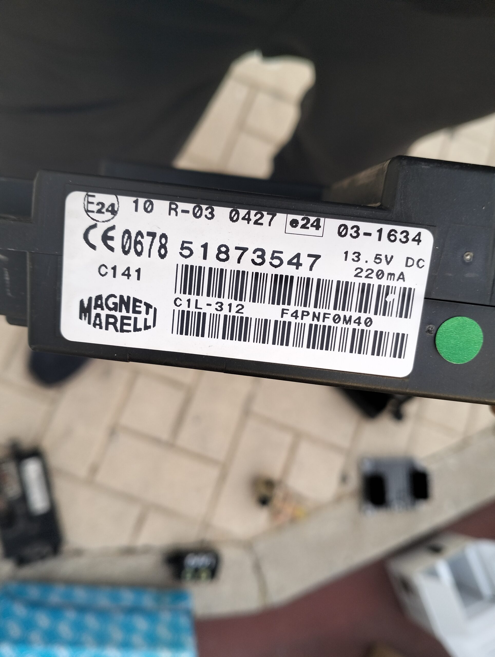 Centralita Bluetooth Magneti Marelli Fiat 51873547 067851873547