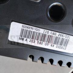 cuadro instrumentos para mercedes-benz clase c (w203) berlina 1.8 cat referencia OEM IAM A2035403548 110080266031