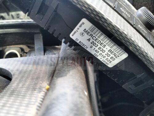 MANDO CALEFACCION / AIRE ACONDICIONADO con referencia A2038303085 ; MERCEDES-BENZ CLASE C SEDÁN (2000-2007) C 220 CDI