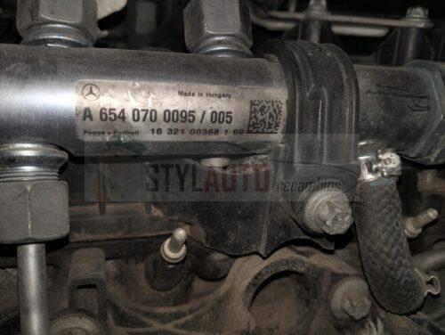 A6540700095 rampa inyectora para MERCEDES CLASE C COUPE 2.1 CDI (170 CV)