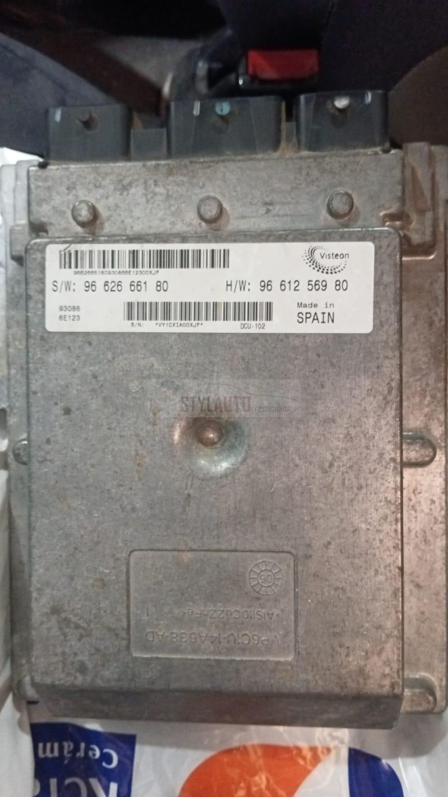 centralita motor Boxer Jumper II 2.2HDI ordenador 9662666180 9662666180