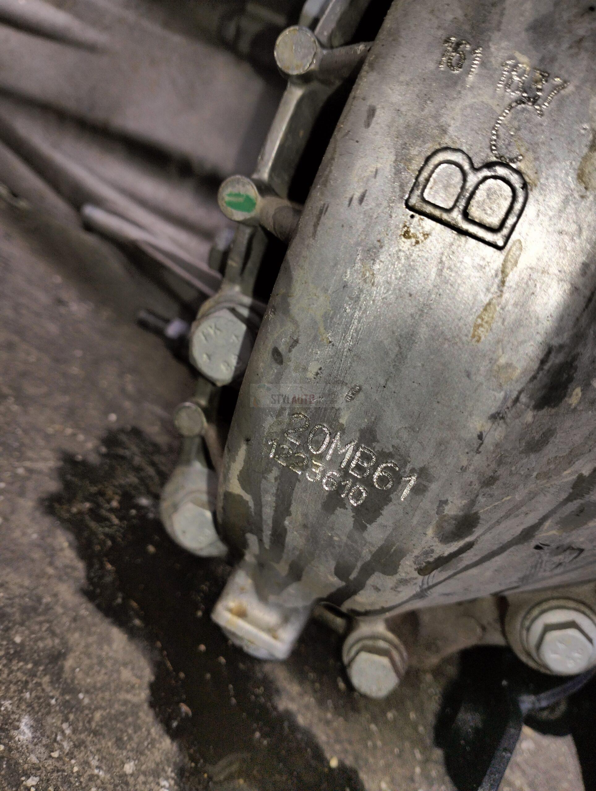 CAJA CAMBIOS Referencia pieza: 20MB61 Vehículo: CITROEN C4 PICASSOSPACETOURER