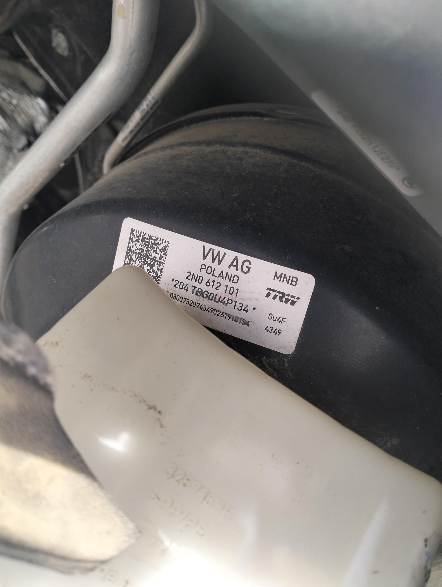 2N0612101 SERVOFRENO VOLKSWAGEN CRAFTER KASTEN (SY)