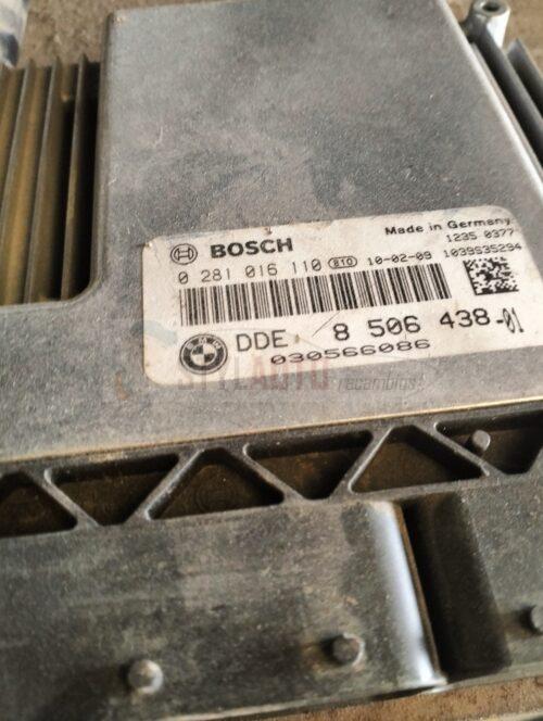 centralita motor bmw 320d BOSCH 0281016110 8506438 0 281 016 110