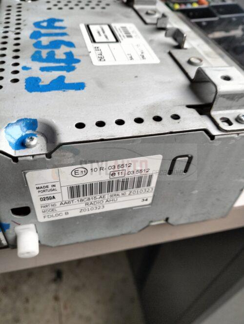 AA6T18C815AE SISTEMA AUDIO / RADIO CD PARA FORD FIESTA CB1