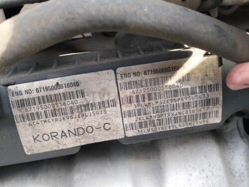 culata ssanyong korando 2.0 671950 671 950