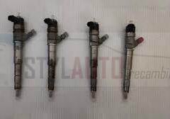 Inyectores Nissan Qashqai 2018 1.6 DCI 131 CV Tipo motor R9ME414 R9M414 H1055367 0445110414