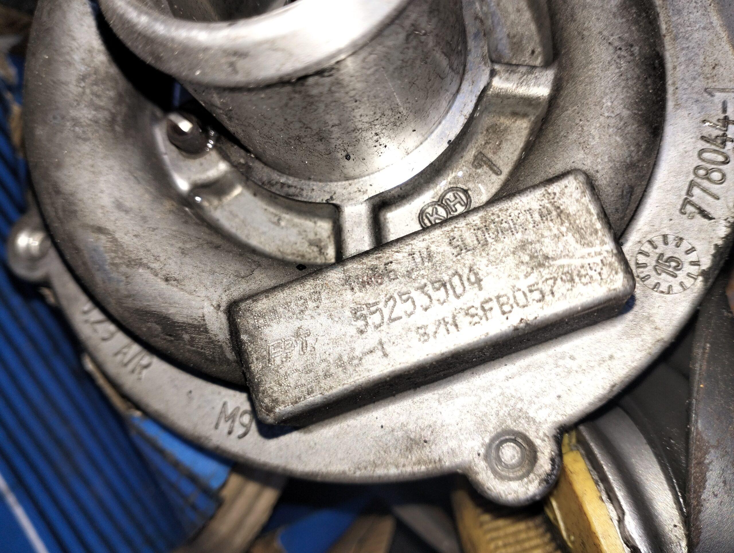 Turbo CITROEN Nemo 1.3 HDI tipo 55253504