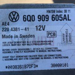 Centralita airbag 6Q0909605AL 220438141 07060101 compatible con la marca Volkswagen modelo New beetle (9C1/1C1)