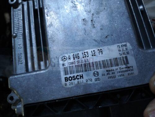 Centralita del motor Mercedes Clase E W211 A6461531279 0281011070