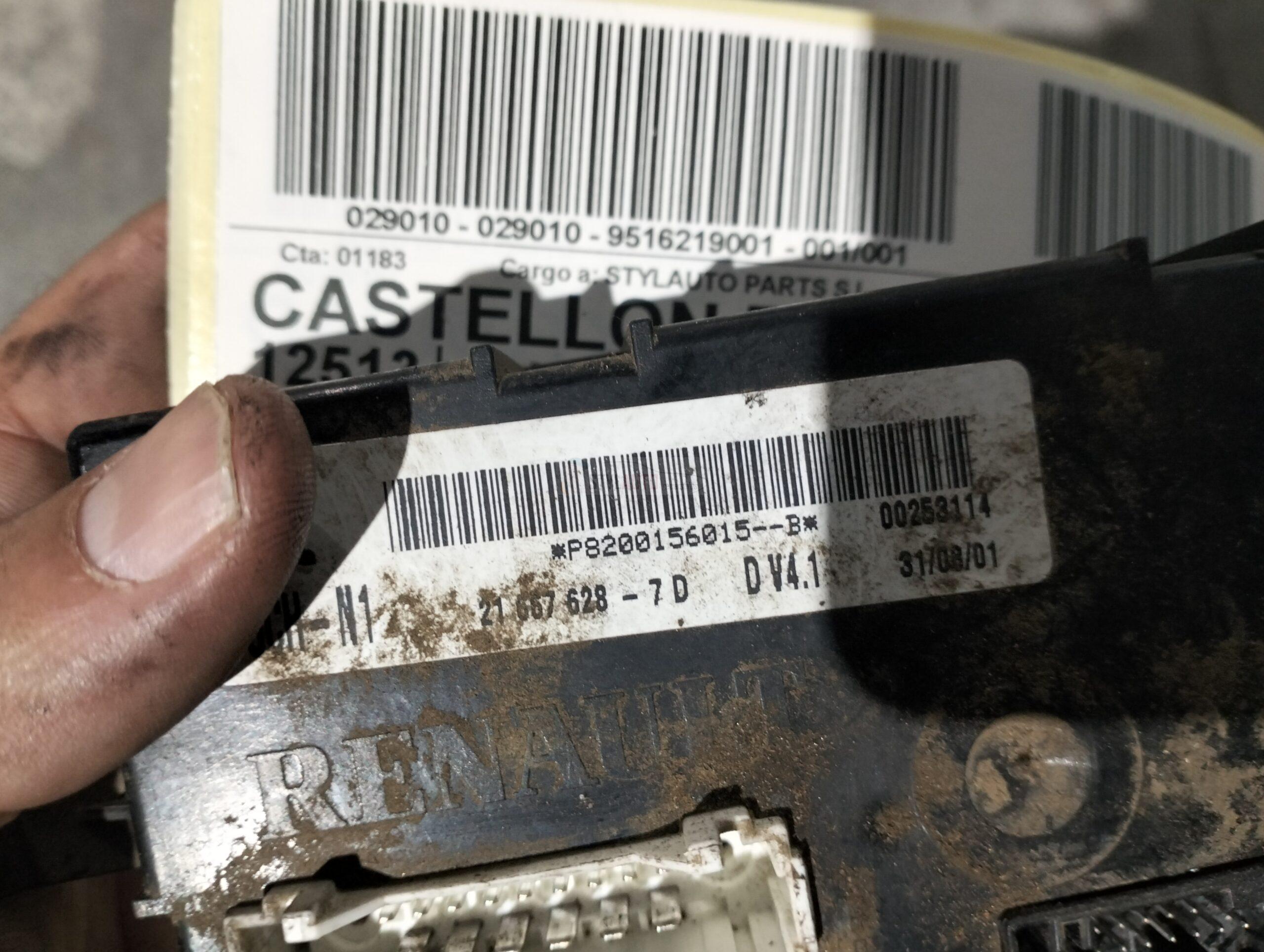 Centralita Renault Opel Vivaro P8200156015-B P8200156015B 216676287D