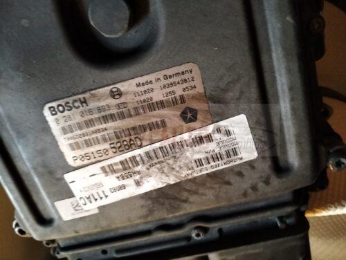 Centralita Motor Uce para LANCIA VOYAGER (404) 2.8 16V CRD CAT P05150528AD 0281016893