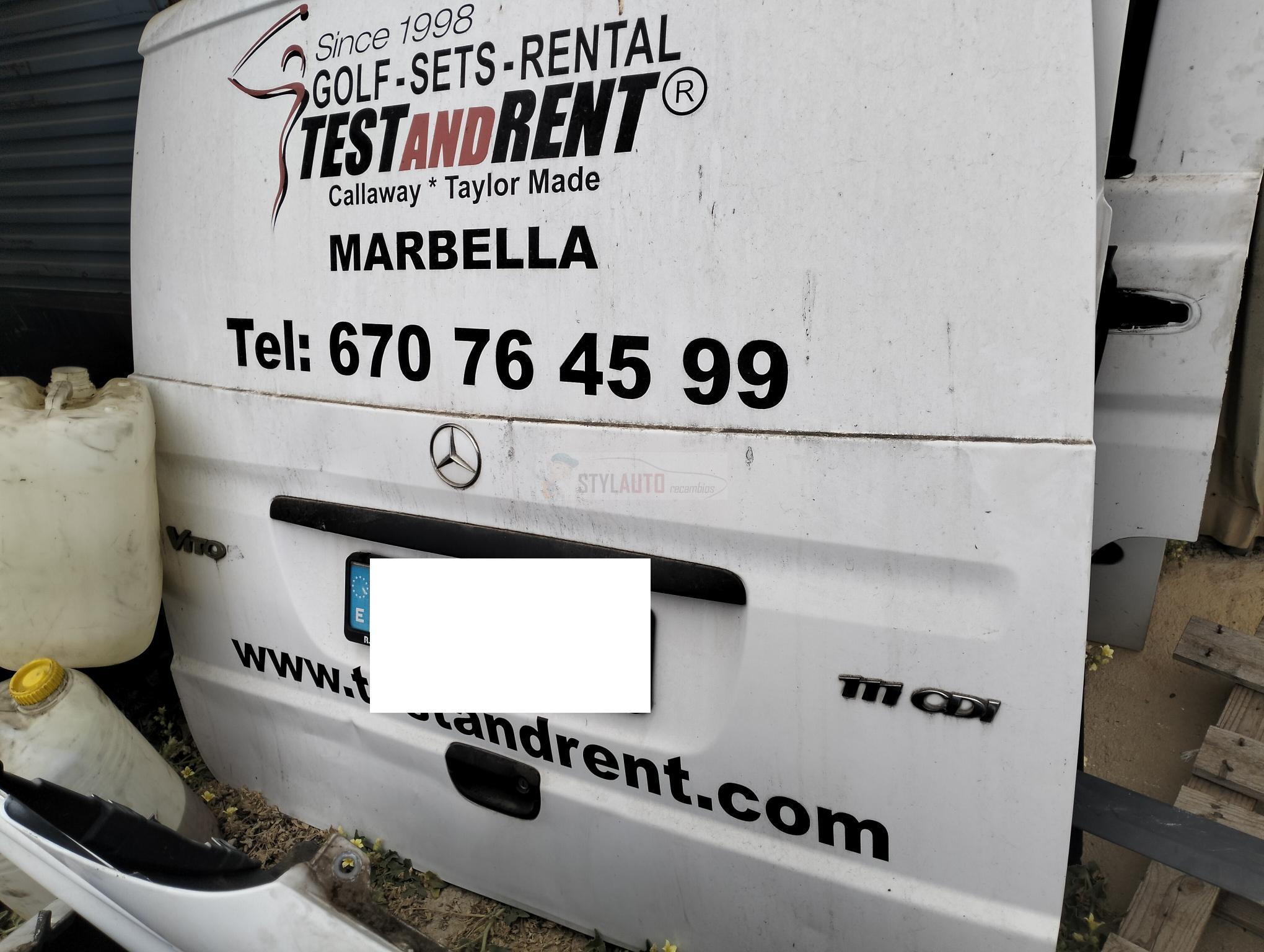 porton trasero mercedes vito w639