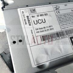 22883322 SISTEMA NAVEGACION GPS OPEL ASTRA J LIM