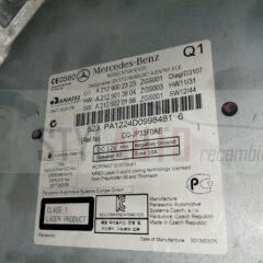 SISTEMA NAVEGACION GPS · Referencia pieza: A2129002323 · Vehículo: MERCEDES-BENZ CLASE E BM 212 LIM.