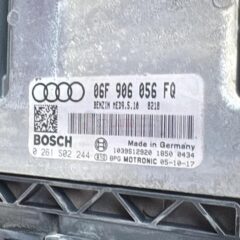 Centralita de motor UCE AUDI A3 2.0 FSI BOSCH 0 261 S02 244, 0261S02244, 06F 906 056 FQ, 06F906056FQ, MED9.5.10