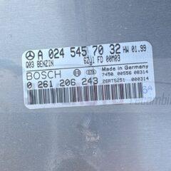 0261206243 0245457032 CENTRALITA MOTOR MERCEDES BENZ CLASE E (W210)